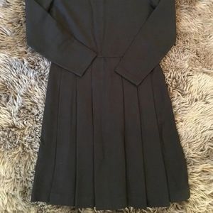 * J Crew * Black pointe dress